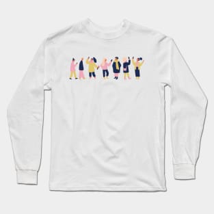 Social Media People Long Sleeve T-Shirt